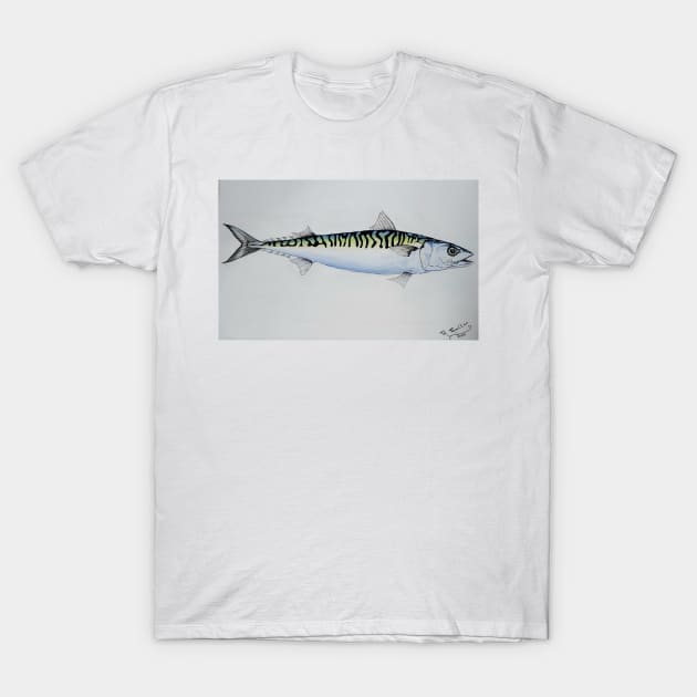 The Mackerel T-Shirt by MackenzieTar